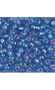 Miyuki rocailles Perlen 6/0 - Silverlined sapphire ab 6-1019